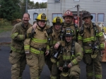 On Saturday morning, Mattydale FD sent an engine crew to the Clay Training Center to assist with live fire training for a NYS FF 1 class.  Pictured from left to right are, FF/ EMT Nick Piccolo, FF/ CFR Phillip Falise, FF/ EMT Bryan Schad, FF Dave Russo (kneeling), Lt Chuck Smith and FF/ EMT Curt Knarr.